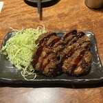 九州うまいもんと焼酎 芋蔵 - ⑦餃子風メンチカツ、ほんと餃子の味がする美味い