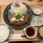 Tonkatsu Sumita - おろしロースかつ定食　1360円税込