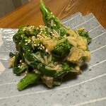 油菜花拌金针菇