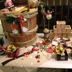 お宿　木の葉 - お食事処の入口☆お正月飾り