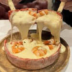 シカゴピザ＆スフレオムレツ Meat&Cheese ARK2nd 新宿店 - シュリンプシカゴピザ