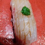 博多 鮨 まつもと - 縞鯵