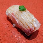 博多 鮨 まつもと - 縞鯵