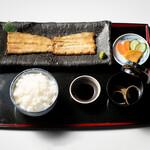 Shirayaki set meal, top