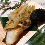 博多 鮨 まつもと - 銀鱈南蛮焼き