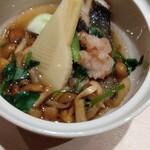 博多 鮨 まつもと - イサキ　春野菜