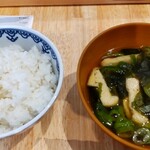 Nakame Onzabichi - ご飯とお味噌汁