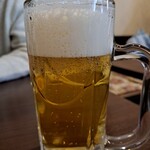 天外天刀削麺 - ランチビール¥390円