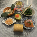 Torishina - 【2月】季節の前菜盛り合せ