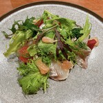 Libertemps - 昆布締めした真鯛 文旦のサラダ仕立て