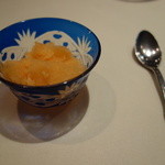 VIA Brianza - 口直し　柿のシャーベット