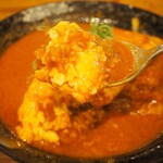 わすれな草 - チキンカレーリゾット ハーフサイズ 全部乗せ