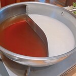 日本海庄や - モツスープ(醤油・白湯)