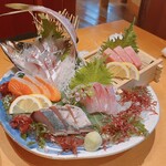 日本海庄や - 刺身盛合せ5種盛り