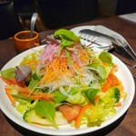 Yuzen - サラダ シャキシャキしていて本当に野菜が新鮮で美味しかった