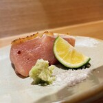 やきとりshira - 淡海地鶏の胸肉