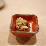 鮨 あらい - 焼き牡丹海老の頭