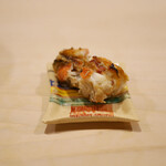 鮨 あらい - 牡丹海老の頭焼き