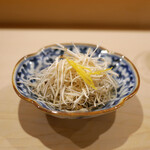 鮨 あらい - えぼ鯛の胡麻焼き  松茸、どんぶり