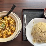 台湾料理　弘祥 - ・炒飯(500円)
            ・麻婆豆腐(580円)