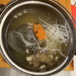 酒 炭焼 きよ - すっぽん鍋一人前