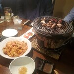 ホルモンさわ - 塩が終わっらたれのホルモン焼きます〰️‼️