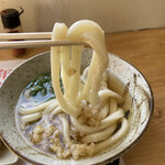 西端手打 上戸うどん - スクショですごめんなさいかけ小