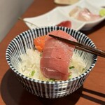 酒肴場 屯 - 大間の中トロ〜