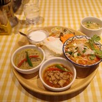 タイ料理 サイアムオーキッド - ティーヌンセット