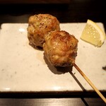 おみ乃 椿 - 伊達鶏と高原比内地鶏の合挽肉のつくね