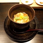 おみ乃 椿 - 茶碗蒸し きのこ餡がけ