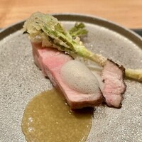 銀座 大石 - 2024.2.  岩中豚のスペアリブ 炭火焼き