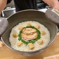 銀座 大石 - 2024.2.  バーミキュラで炊いた虎河豚のリゾット