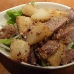 松阪ダルマ - 砂肝いため（マスタードローズマリー風味）