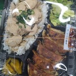 嬉しい餃子商店　 - 餃子鶏めし弁当　７５０円
