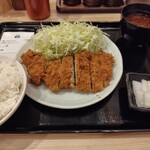 Tonkatu maruya - ロースカツ定食