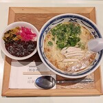 STAND303 - 鶏白湯麺線ミニカレーセット 800円