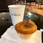 カフェブリッコ - 料理写真:アップルシナモン　、コーヒー