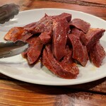 おぎちゃん - 心臓。新鮮ゆえ焼き過ぎ厳禁