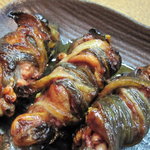 かぶと - ひれ焼　背びれ・尾びれの周り