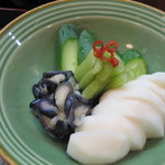 かぶと - お新香