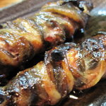 かぶと - きも焼　新鮮なので全然苦くない・・・