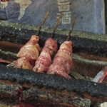 かぶと - レバ焼　　新鮮です