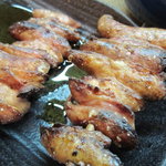 かぶと - レバ焼　　新鮮です