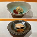 ちょこっと寿し 別邸 - 湯葉、毛蟹、いくら＆あん肝と奈良漬け