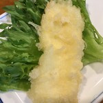 Kikka - チーズ天ぷら。これが美味しい！おかわりするか迷った。理性で止めた。←揚げ物続きの毎日だから