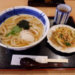 Hom Ba Sa Nu Kiu Don Taji Mian - かけうどん温単品、ミニかき揚げ