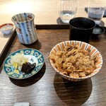 御料理 ふじ田 - ご飯：焼き穴子の土鍋ご飯