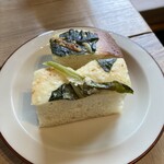 curation - 亀岡市小松菜のフォカッチャ