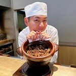 御料理 ふじ田 - ご飯：焼き穴子の土鍋ご飯